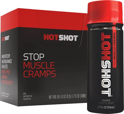 hot shot muscle cramp reviews.